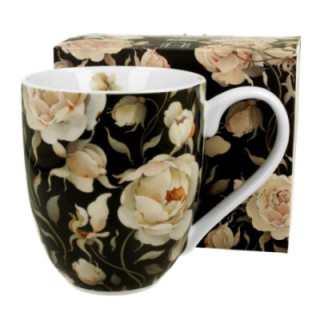 Kubek ceramiczny 1000ml English Roses Black